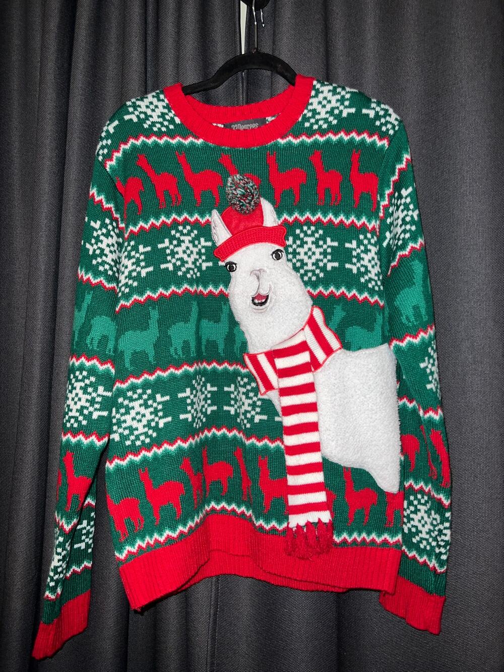Ugly Christmas Sweater Xmas Size Large